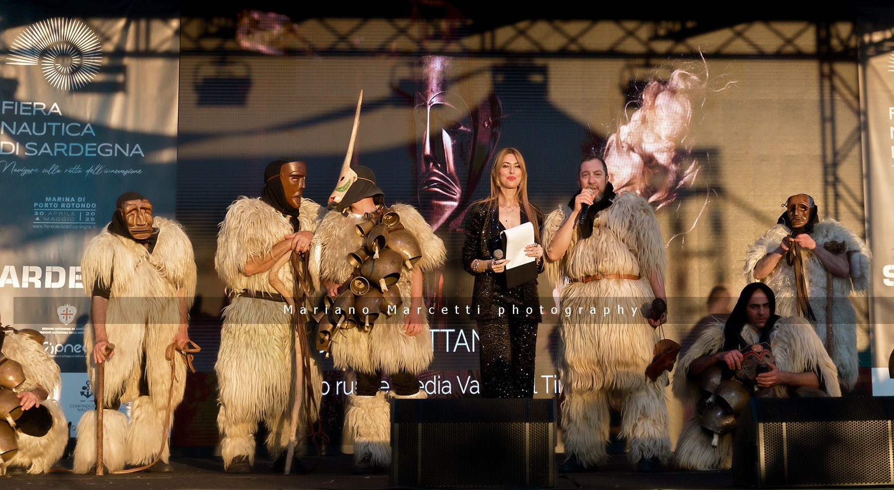Claudia Licheri sul palco